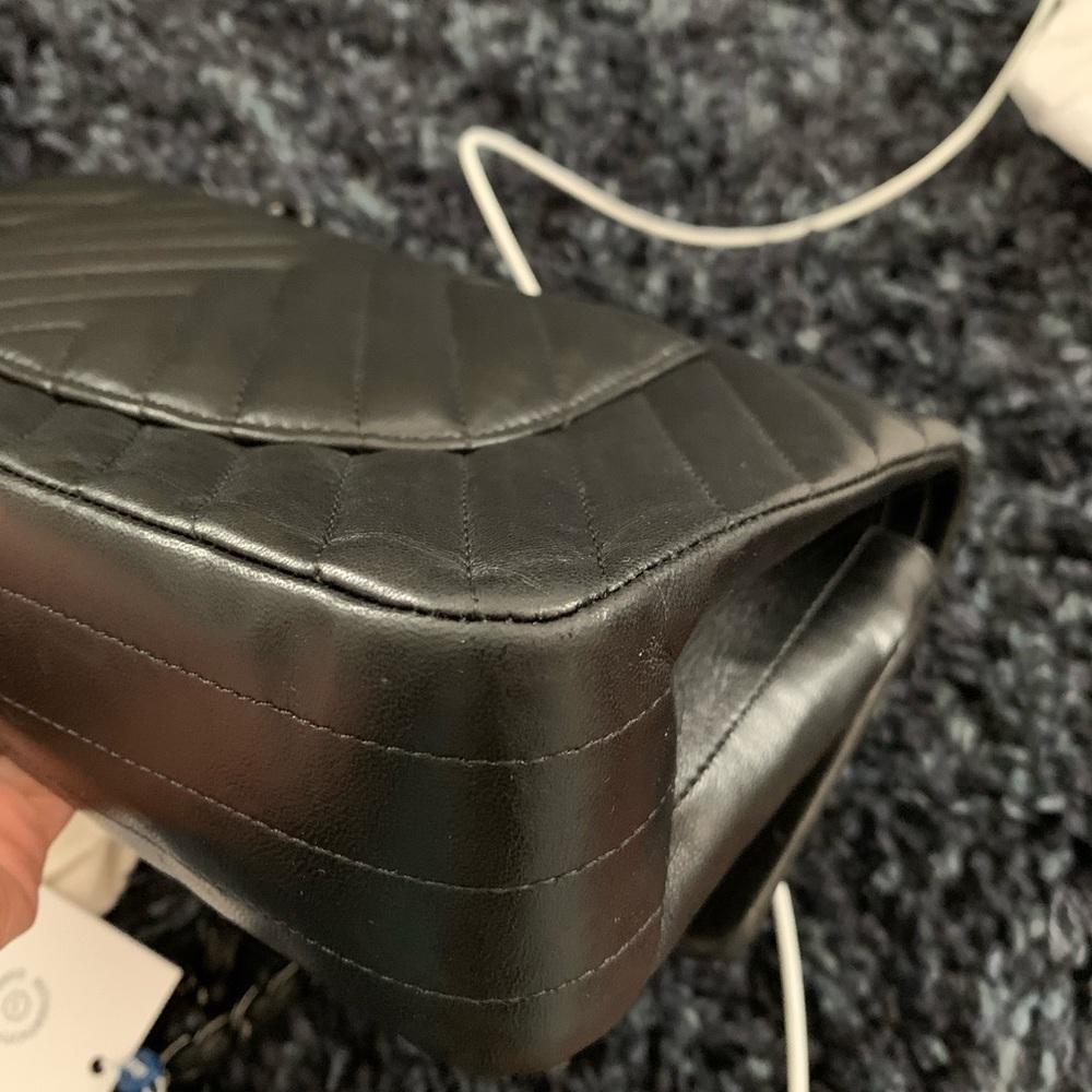 Chanel classic chevron So Black medium flap bag - Picture 11 of 15